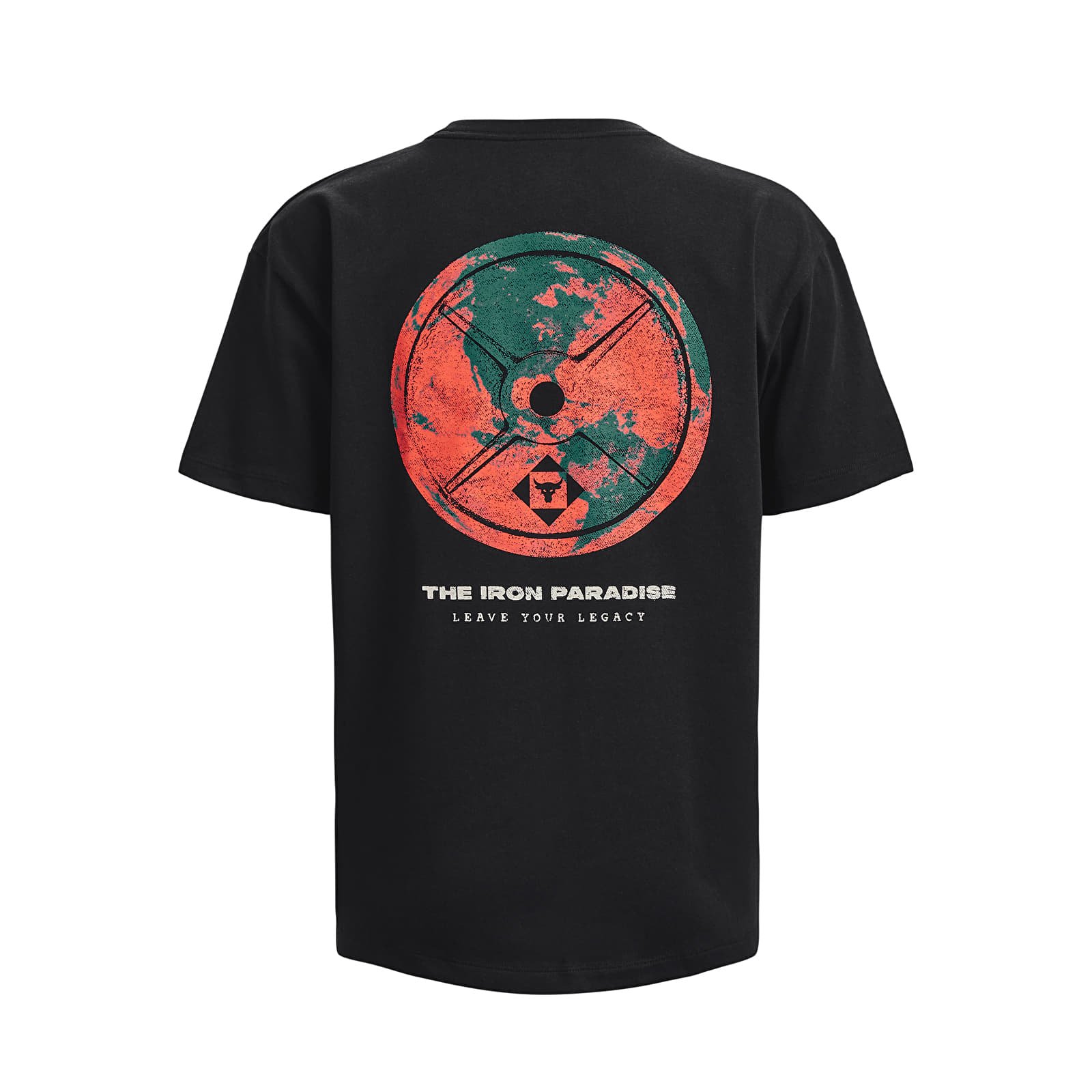 T-Shirts Under Armour Project Rock Globe Ss Black