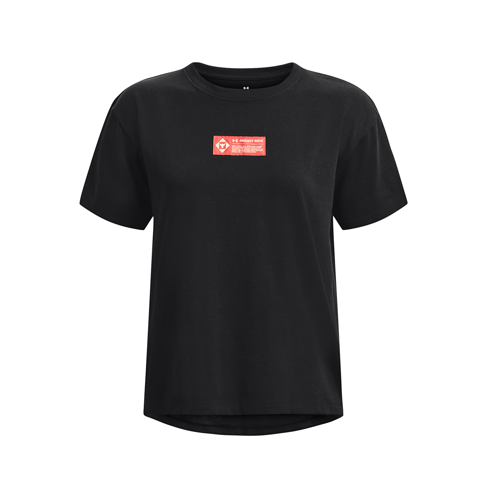 T-Shirts Under Armour Project Rock Globe Ss Black