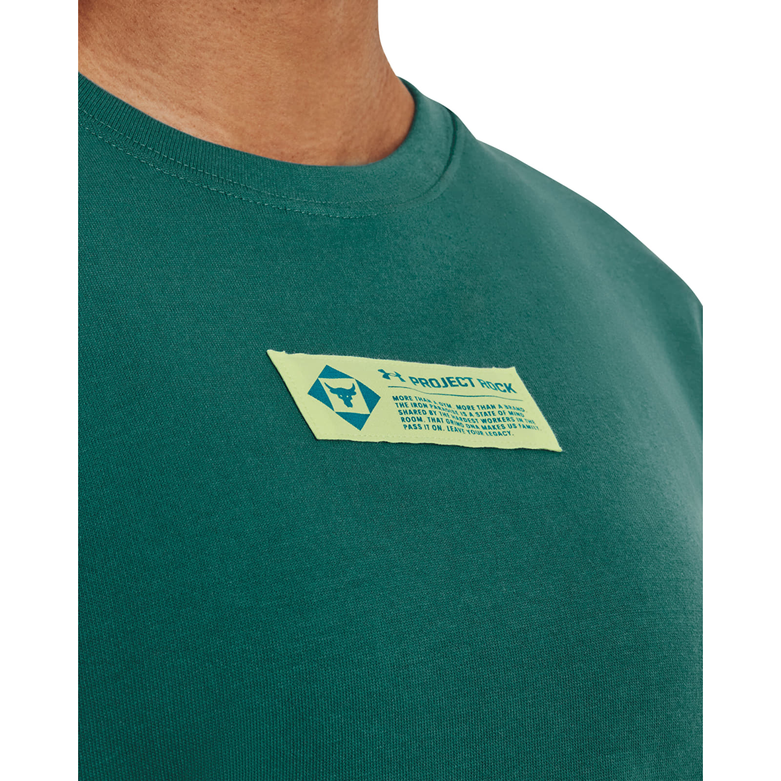 T-särgid Under Armour Project Rock Globe Ss Green
