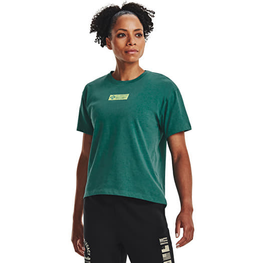 Camiseta Under Armour Project Rock Globe Ss Green