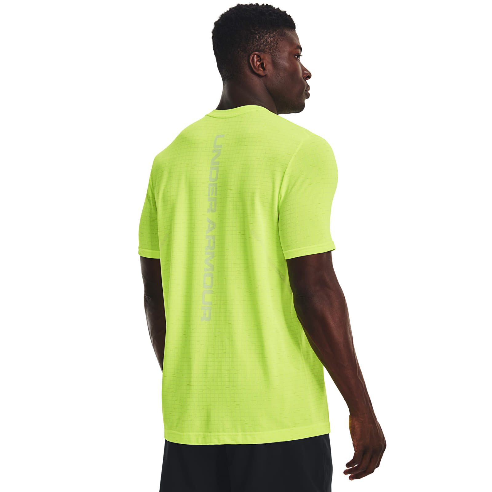 Trička Under Armour Seamless Grid Ss Green
