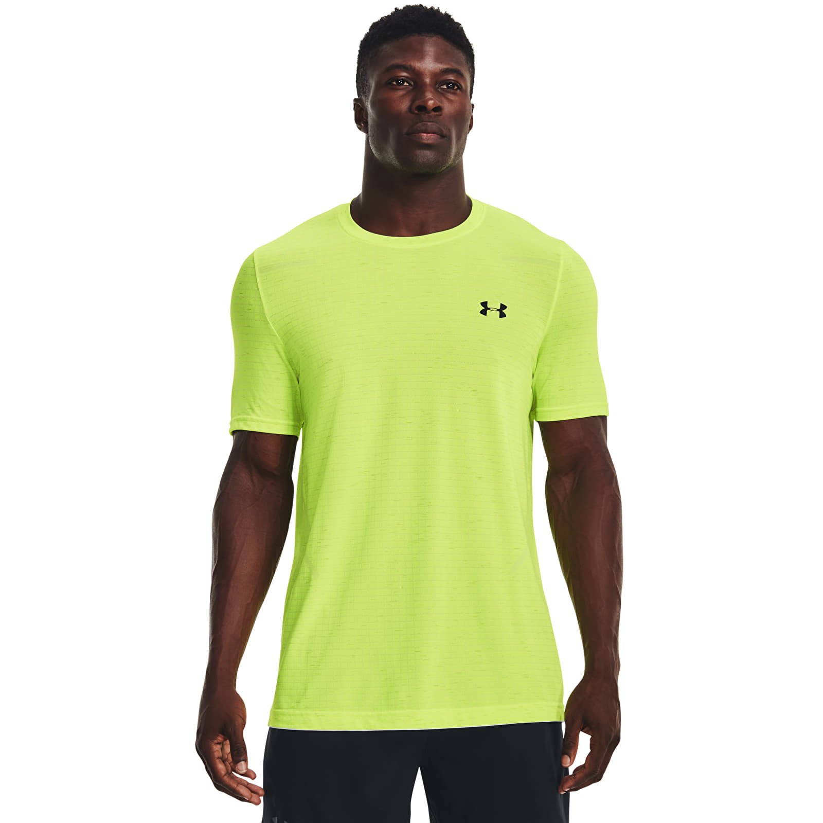 Trička Under Armour Seamless Grid Ss Green