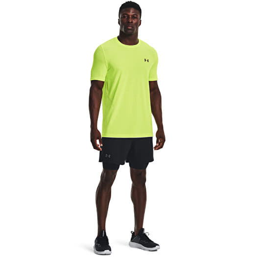 T shirts Under Armour Seamless Grid Ss Green Queens