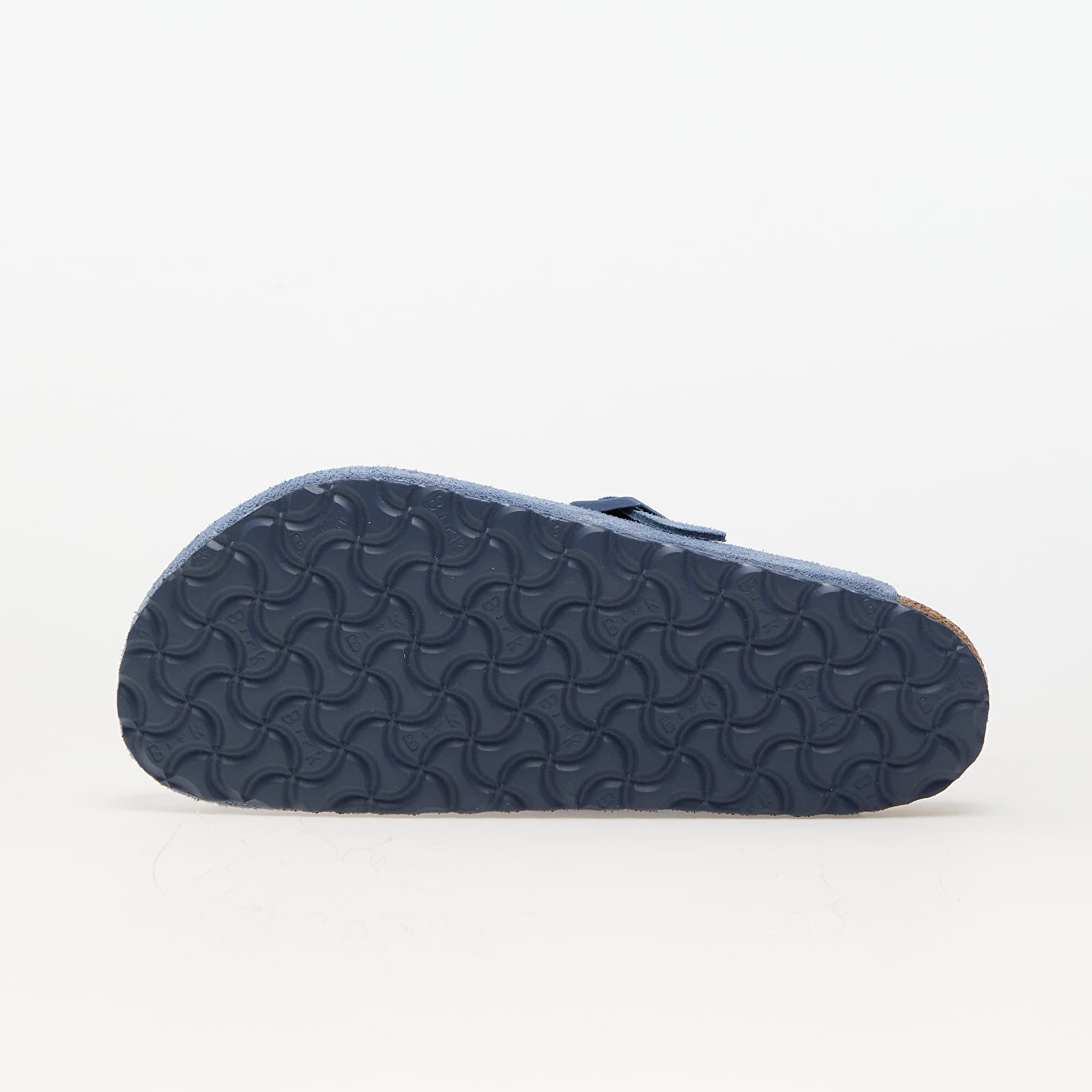 Miesten lenkkarit ja kengät Birkenstock Boston Birko-Floor Soft Suede Leather Elemental Blue