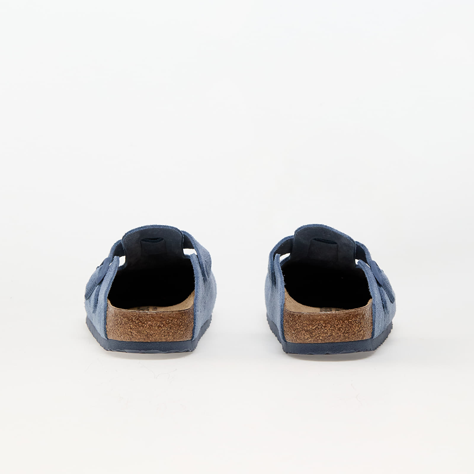 Miesten lenkkarit ja kengät Birkenstock Boston Birko-Floor Soft Suede Leather Elemental Blue