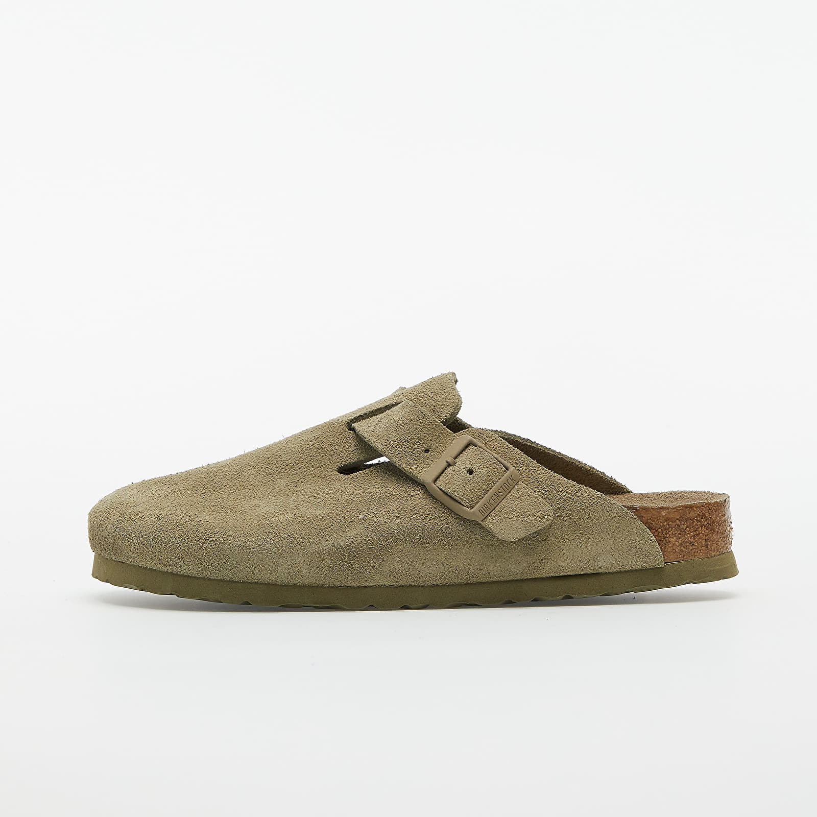 Turnschuhe und Schuhe für Männer Birkenstock Boston Birko-Flor Soft Faded Khaki