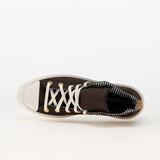 Corduroy converse high tops top