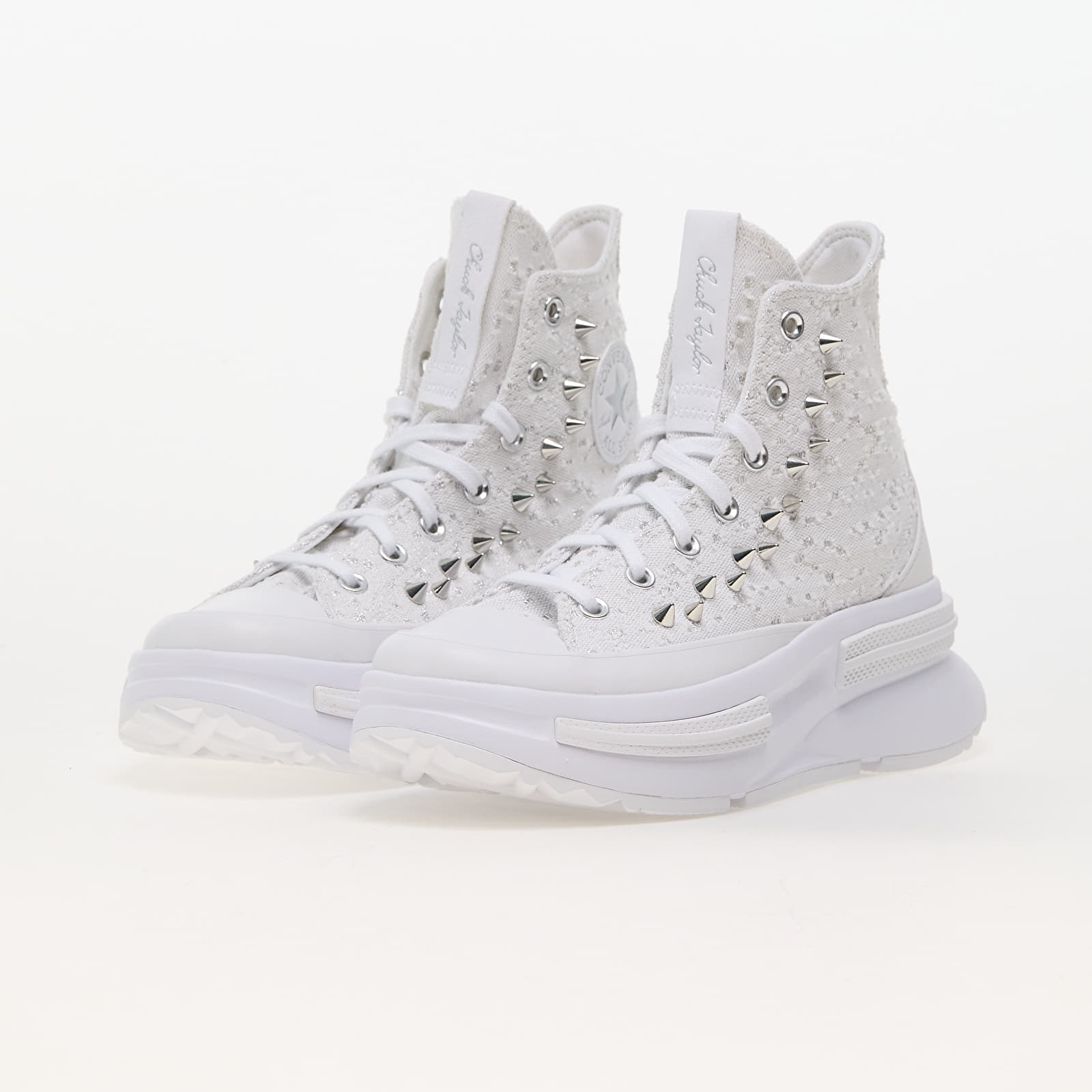 Buty męskie Converse Run Star Legacy Cx Platform Studded White/ Silver/ White