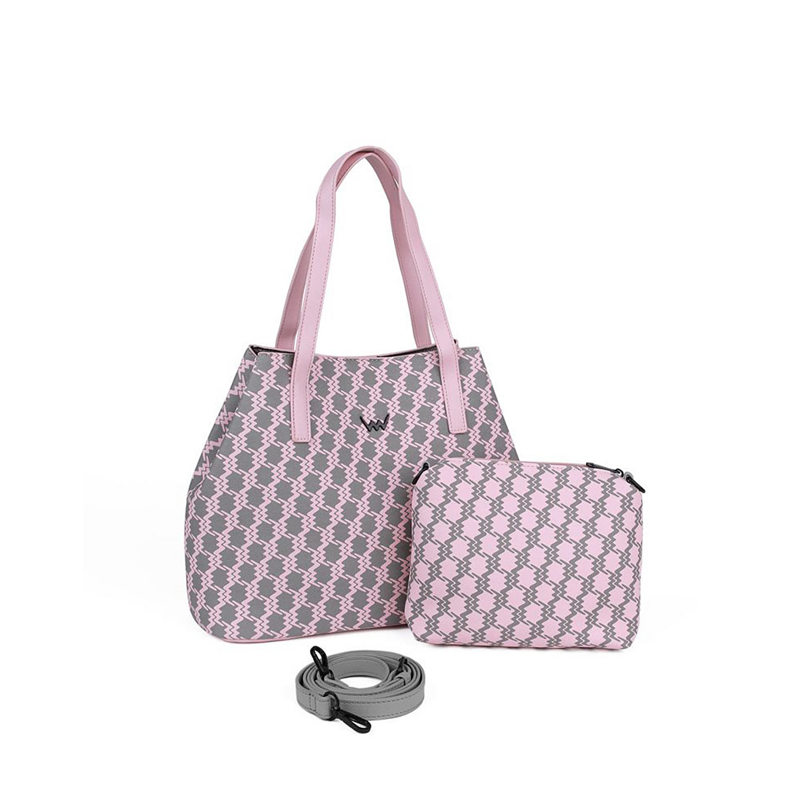 Käekotid Vuch lda MN Niobe Pink/ Grey