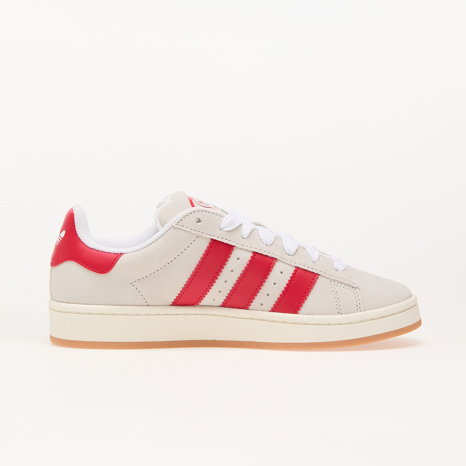 Women's sneakers and shoes adidas Campus 00s W Crystal White/ Better Scarlet/ Off White