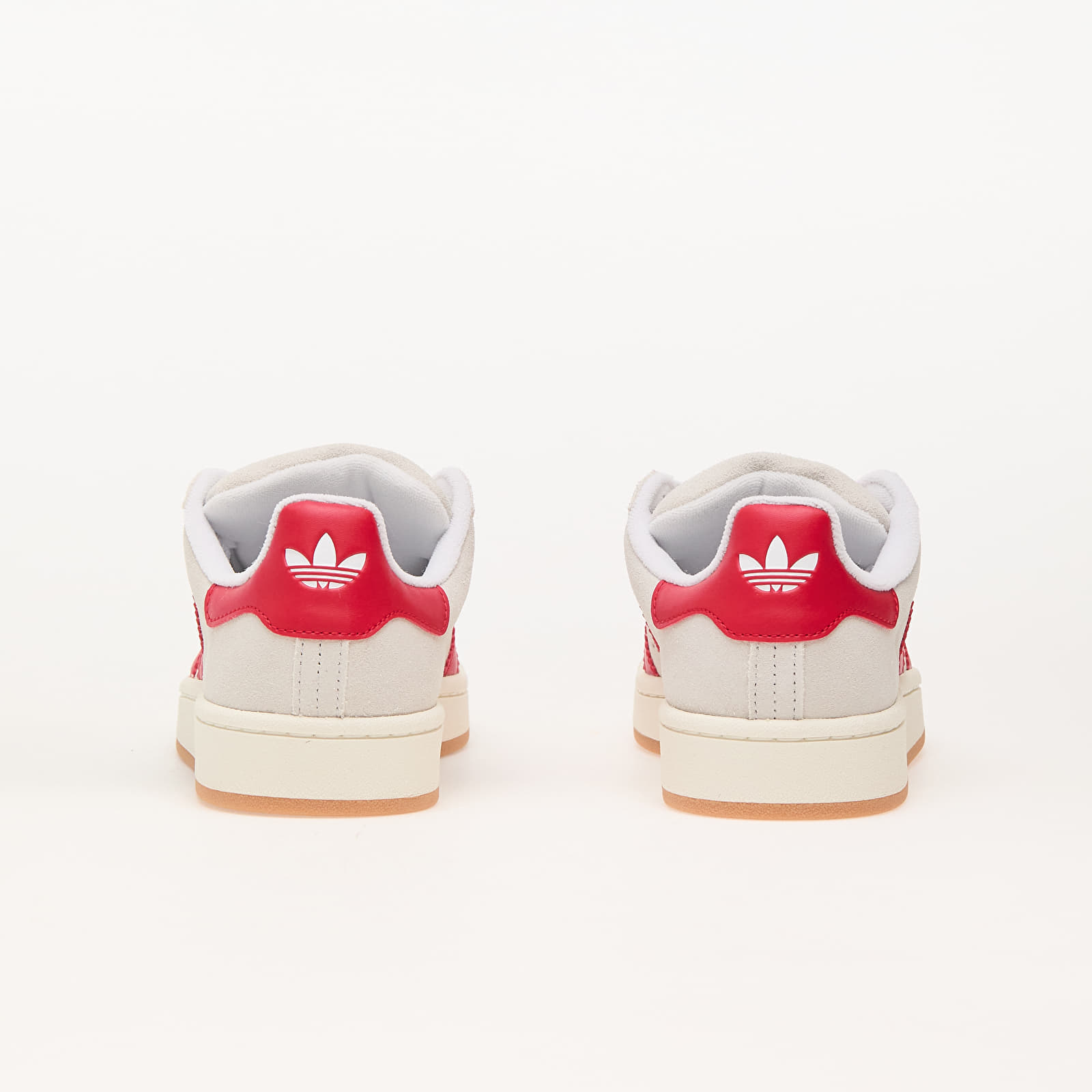 Women's sneakers and shoes adidas Campus 00s W Crystal White/ Better Scarlet/ Off White