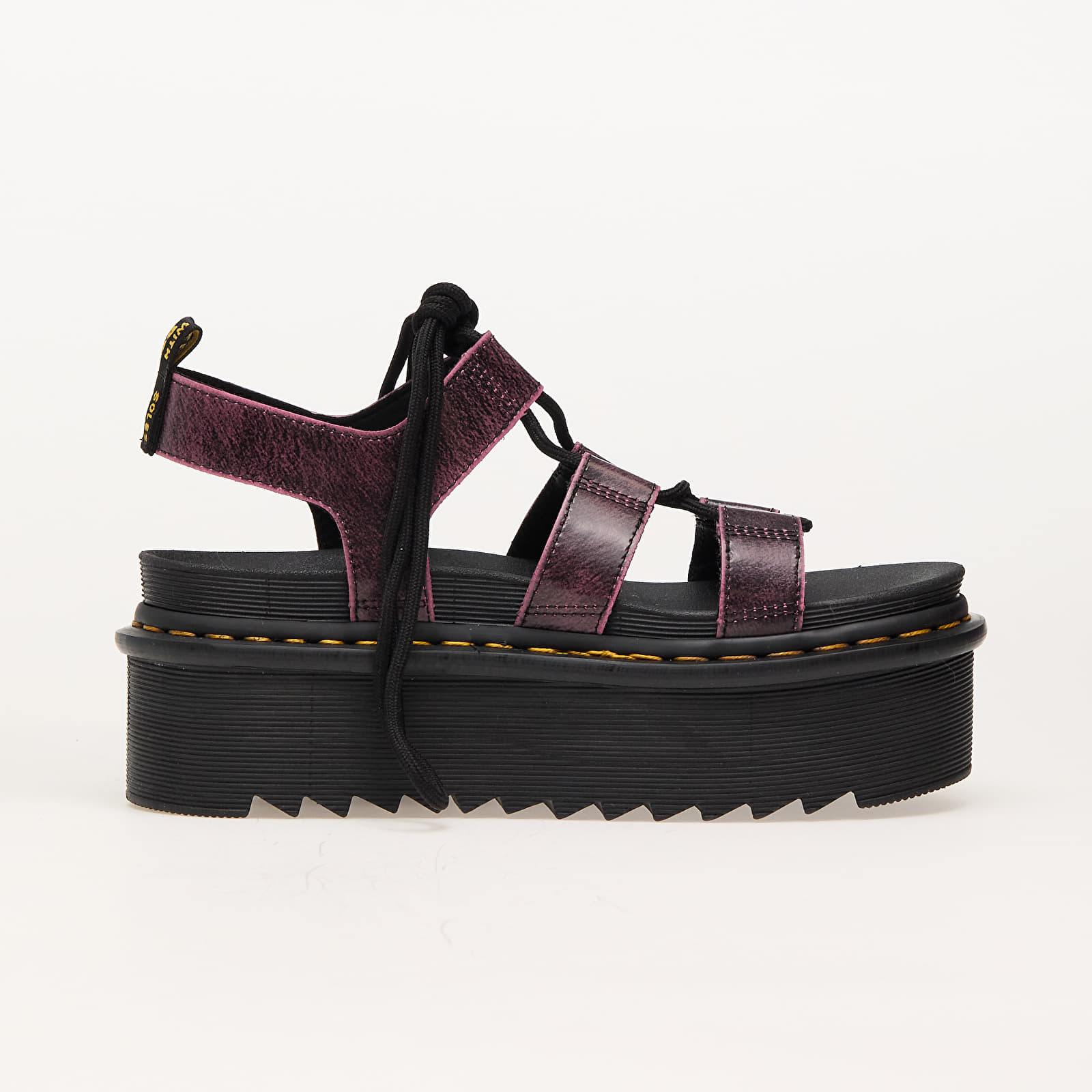 Zapatillas mujer Dr. Martens Nartilla Xl Black/ Fondant Pink Two Tone Rub Off