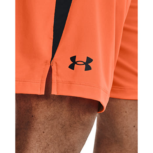 Under armour shorts orange cheap
