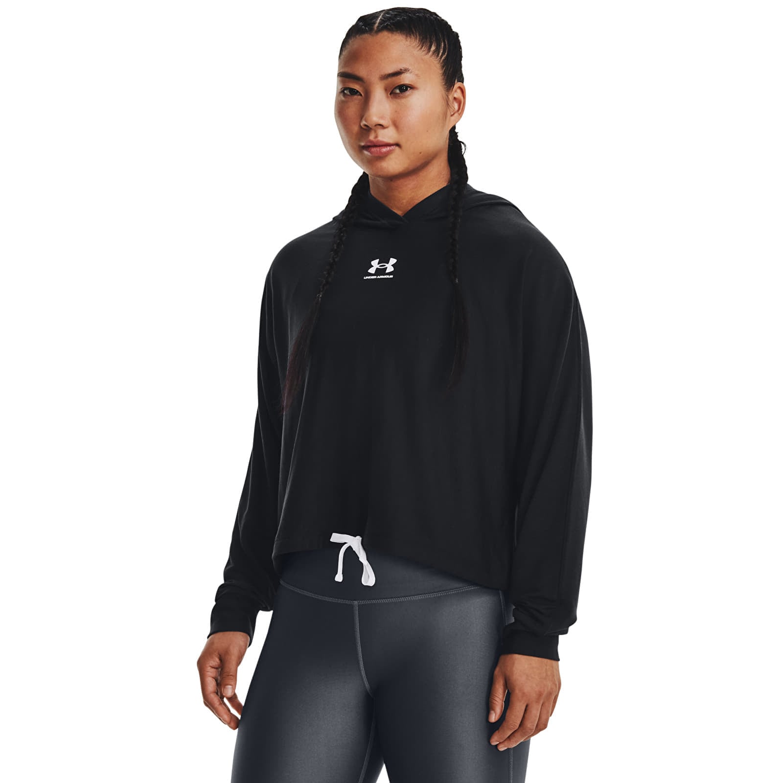 Sweatshirt Under Armour Rival Terry Oversized Hd Black S