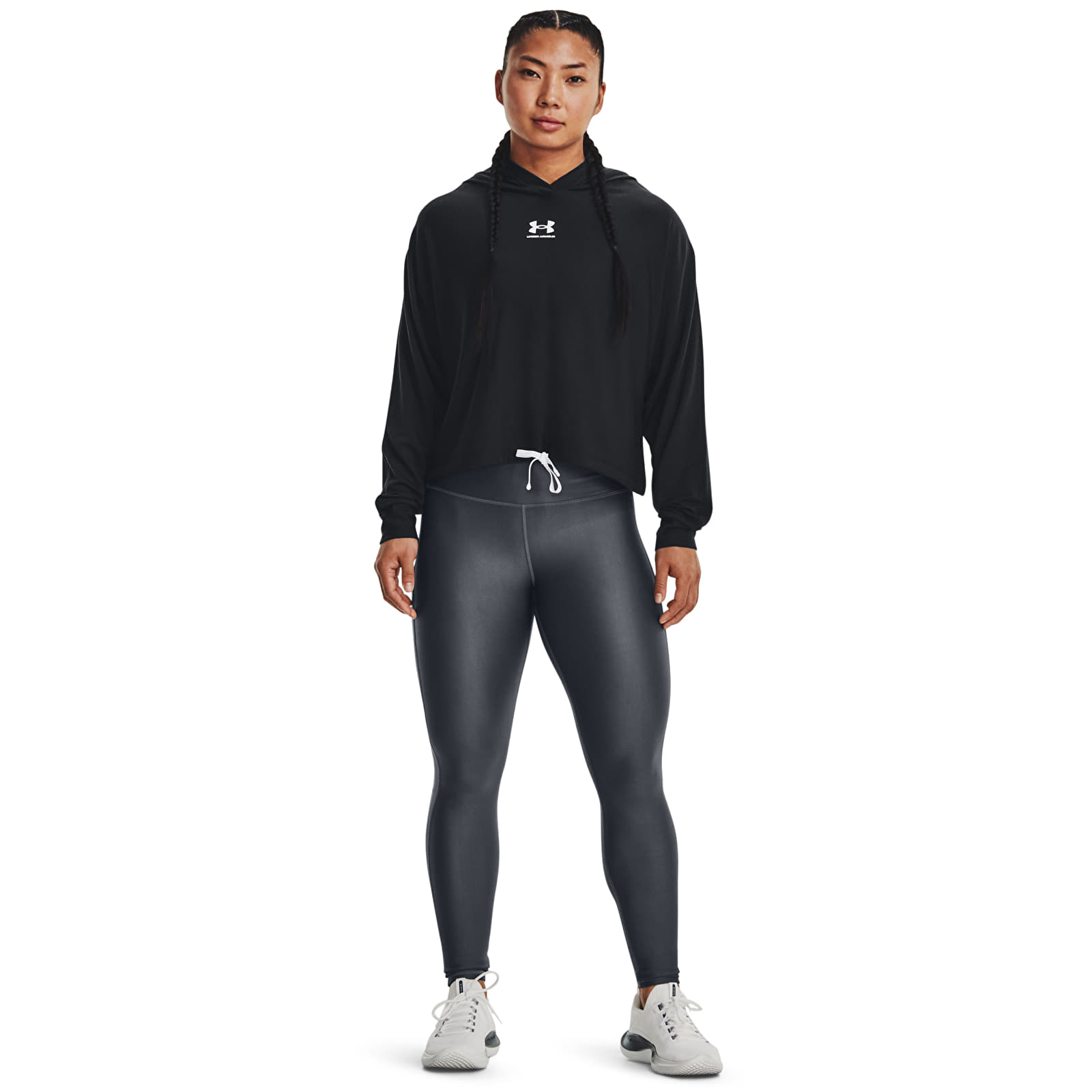 Hupparit ja collegepaidat Under Armour Rival Terry Oversized Hd Black