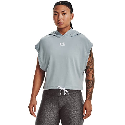 Sudadera Under Armour Rival Terry Ss Hoodie Blue