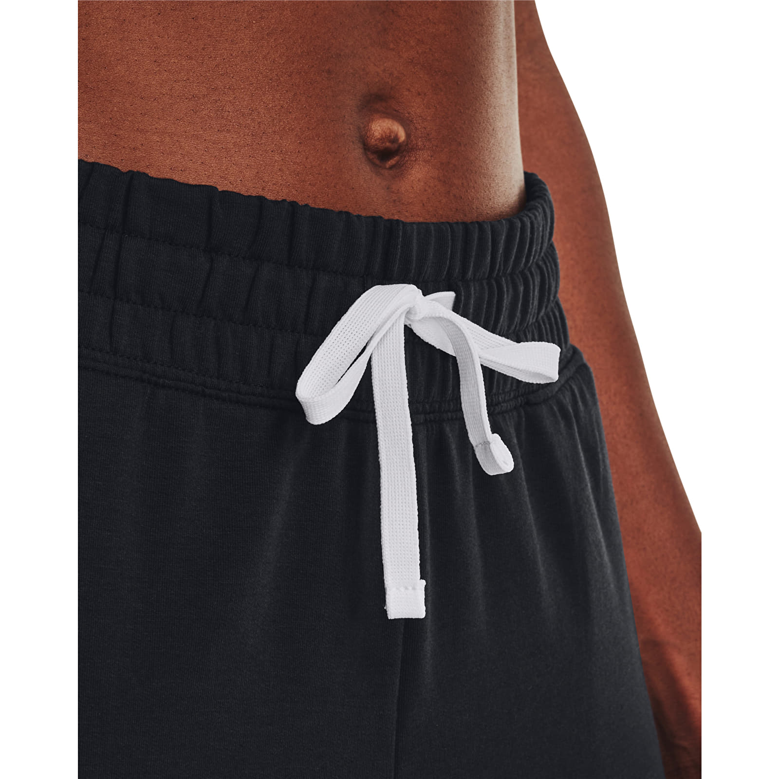 Chandal Under Armour Rival Terry Flare Crop Black