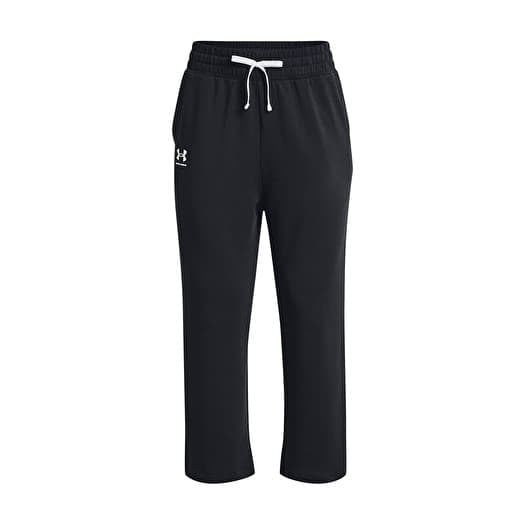 Sweatpants Under Armour Rival Terry Flare Crop Black Queens