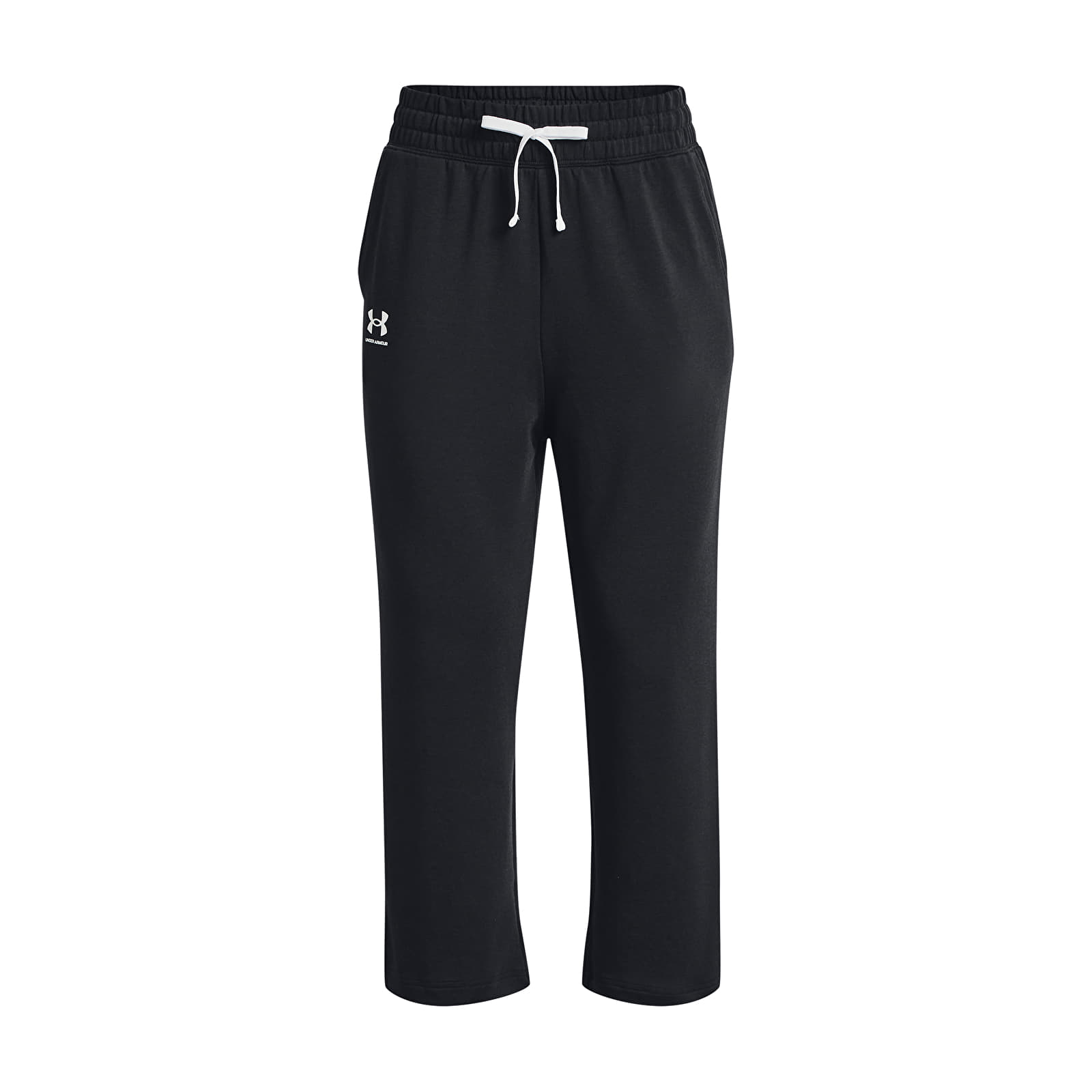 Chandal Under Armour Rival Terry Flare Crop Black
