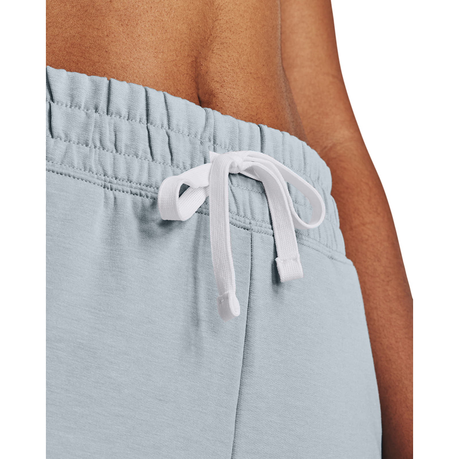 Spodnie dresowe Under Armour Rival Terry Flare Crop Blue