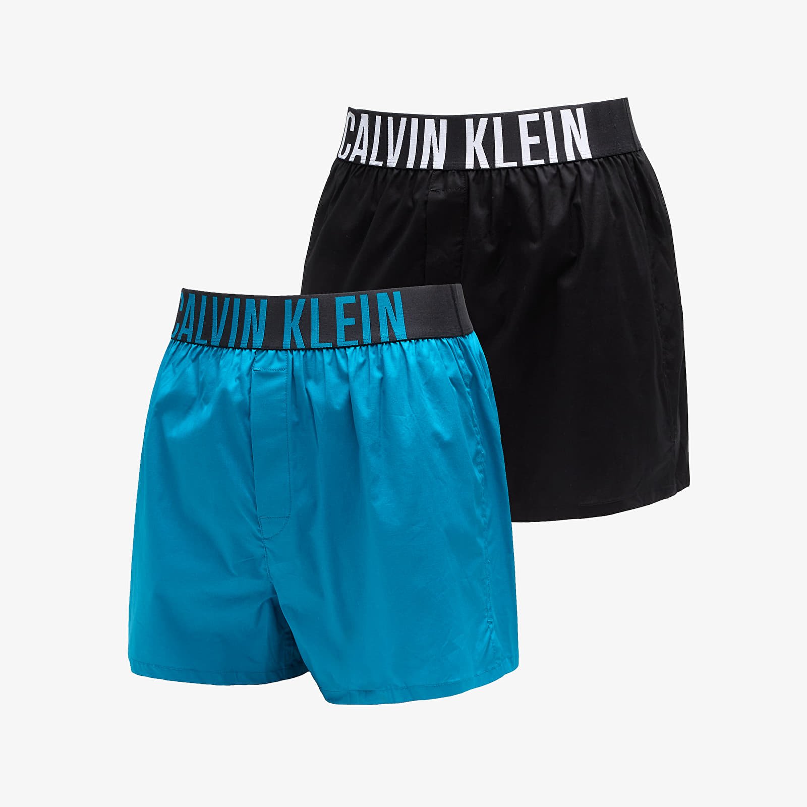 Treniņi Calvin Klein Intense Power Boxer Slim 2-Pack Black/ Ocean Depths