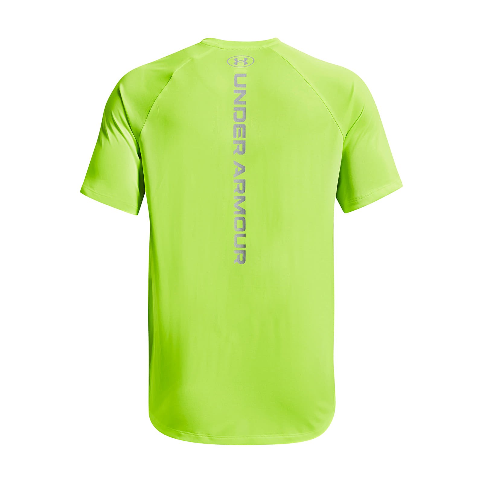T Shirts Under Armour Tech Reflective Ss Green Queens