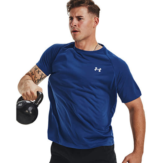 T-shirts Under Armour Tech Reflective Ss Blue Queens