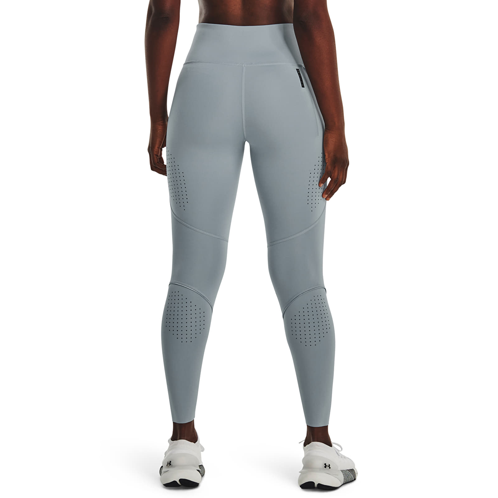 Säärised Under Armour Sf Rush Ank Leg Perf Blue