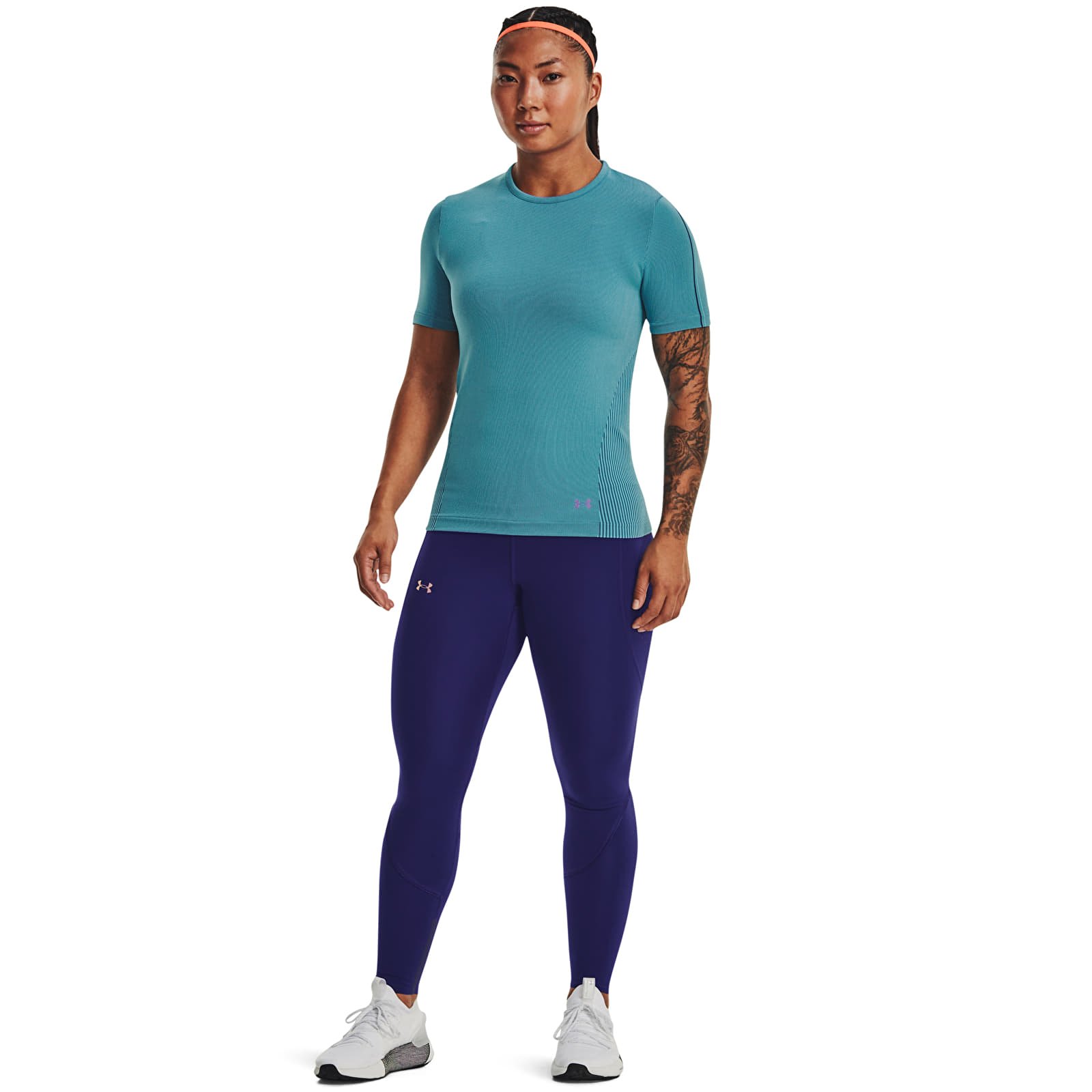 Jambiere Under Armour Sf Rush Ank Leg Perf Blue