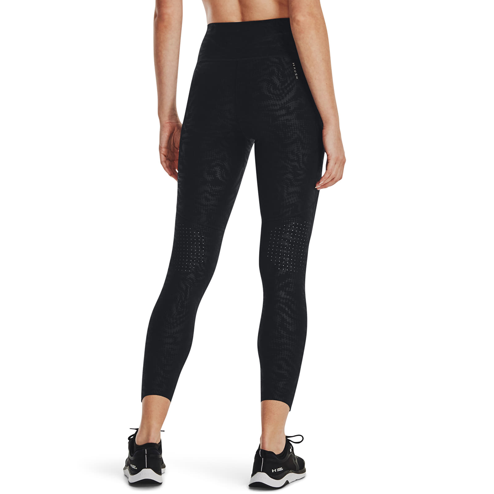 Legingi Under Armour Rush Legging Emboss Perf Black