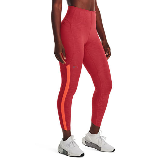 Under Armour Rush Legging Emboss Perf Red