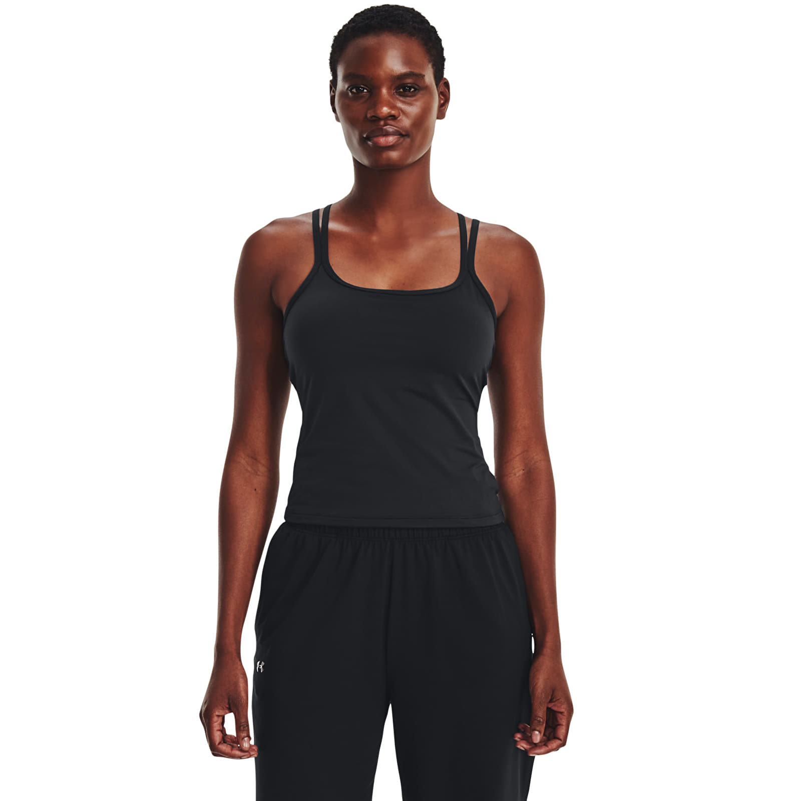 Tops Under Armour Meridian Fitted Tank Black