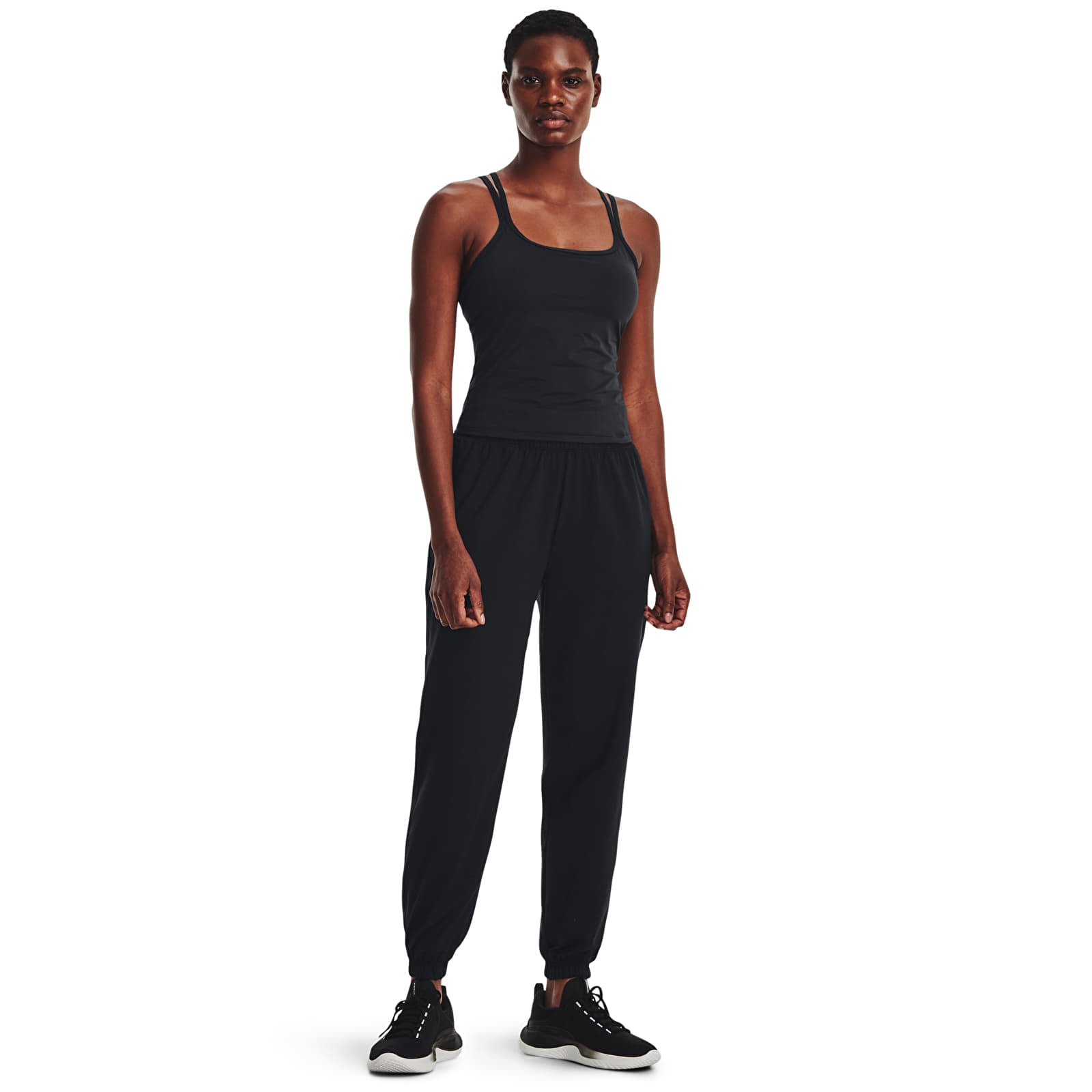 Tops Under Armour Meridian Fitted Tank Black
