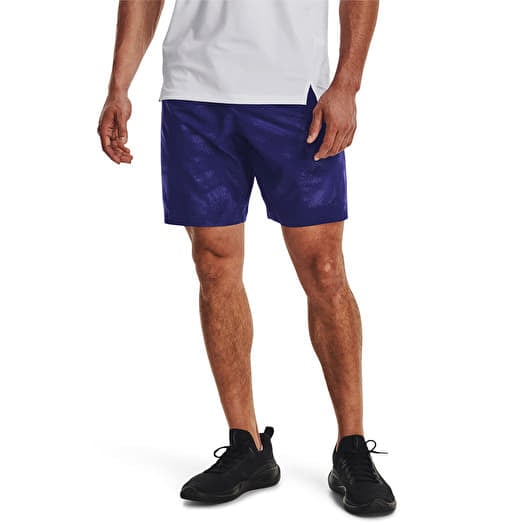 Pantaloni scurți Under Armour Woven Emboss Short Blue