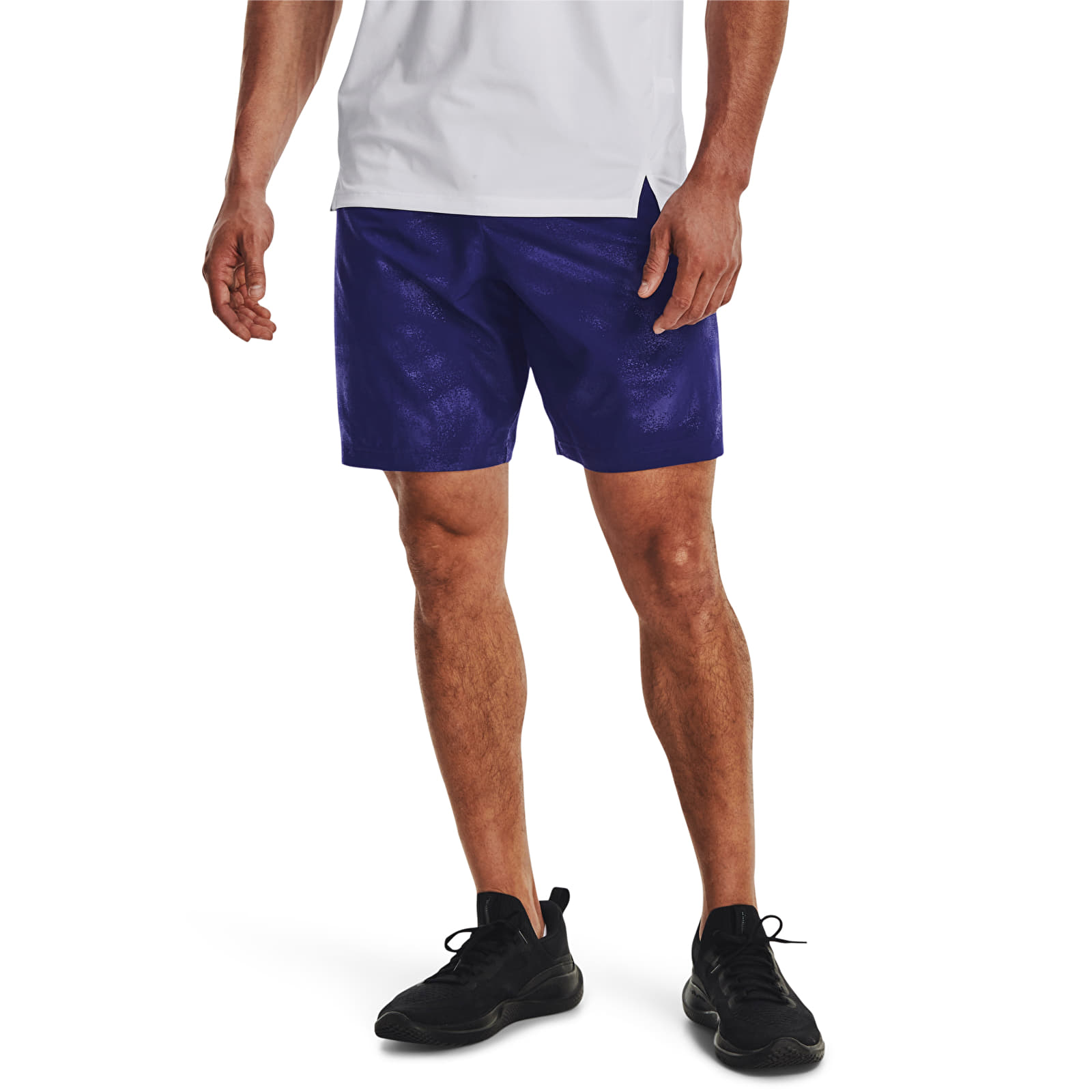 Shorts Under Armour Woven Emboss Short Blue