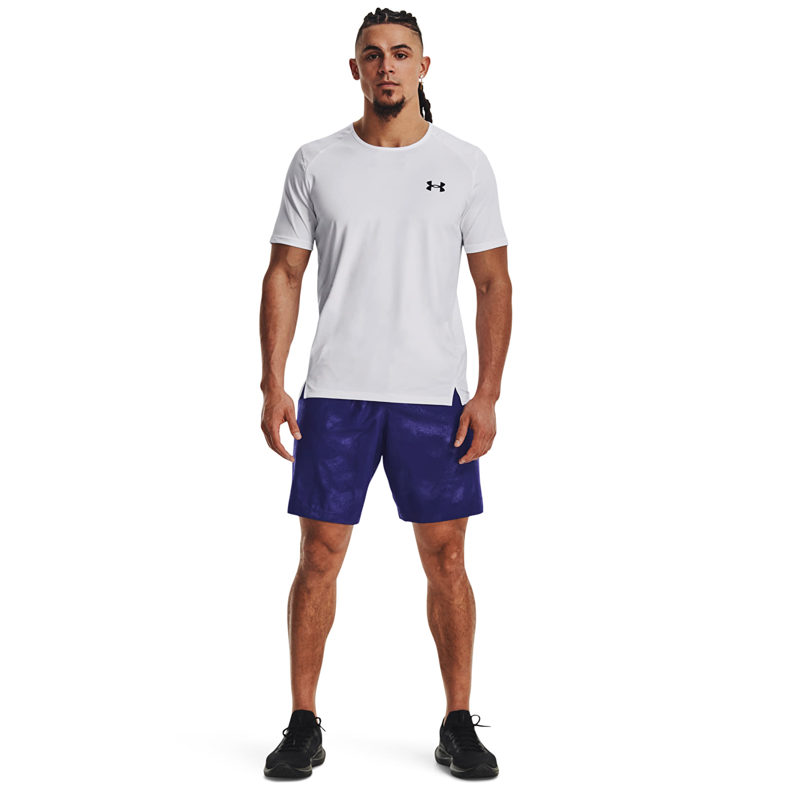Shorts Under Armour Woven Emboss Short Blue