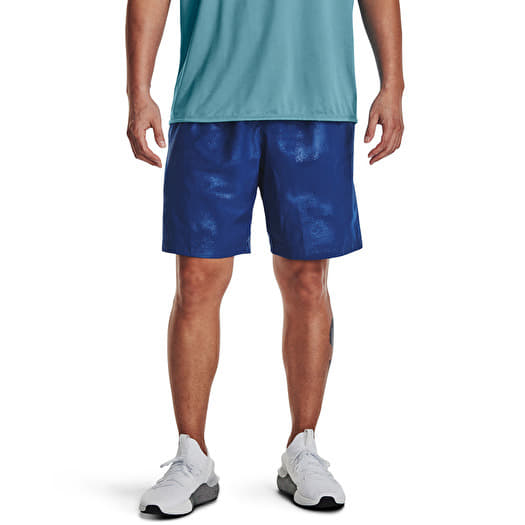 Pantaloni scurți Under Armour Woven Emboss Short Blue
