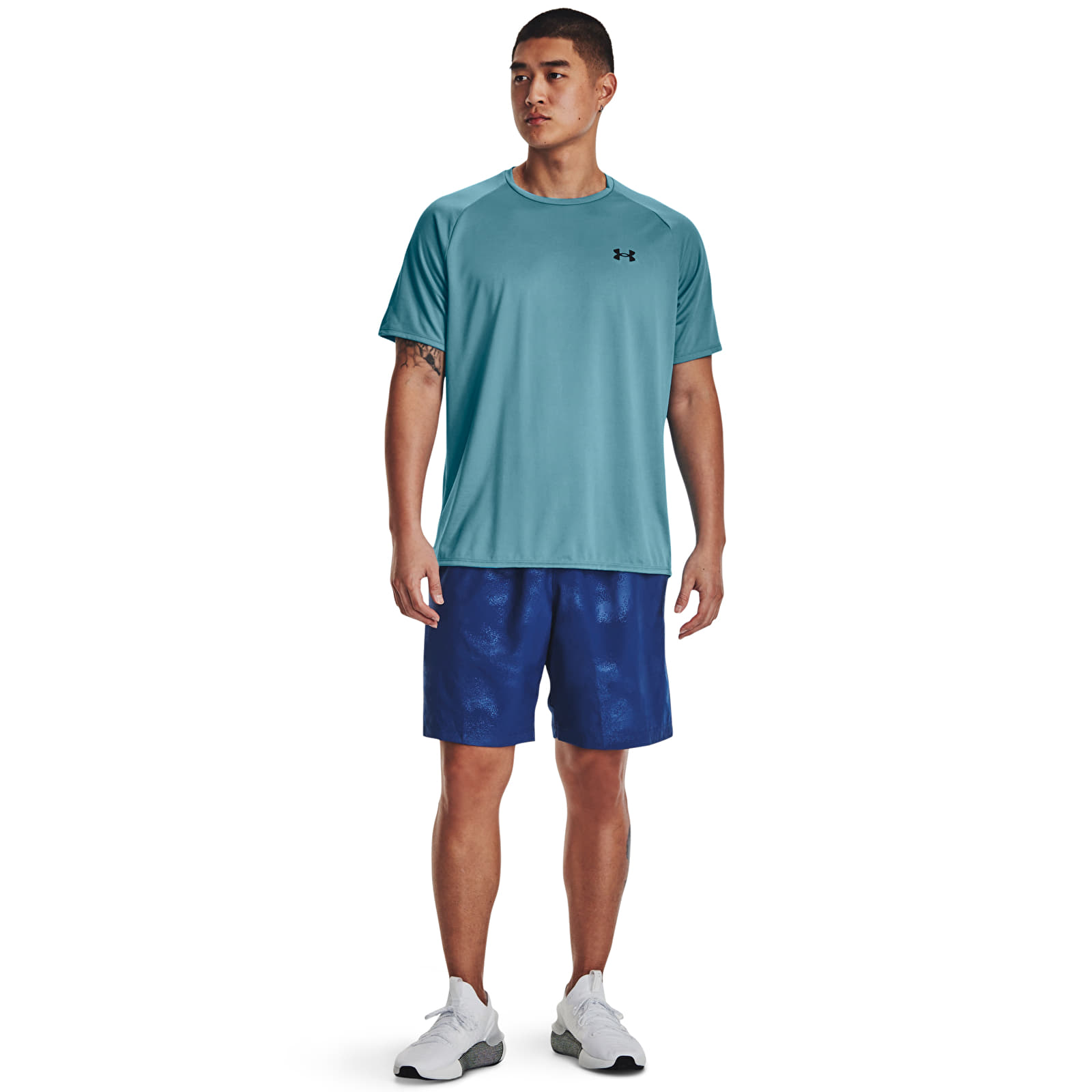 Шорти Under Armour Woven Emboss Short Blue