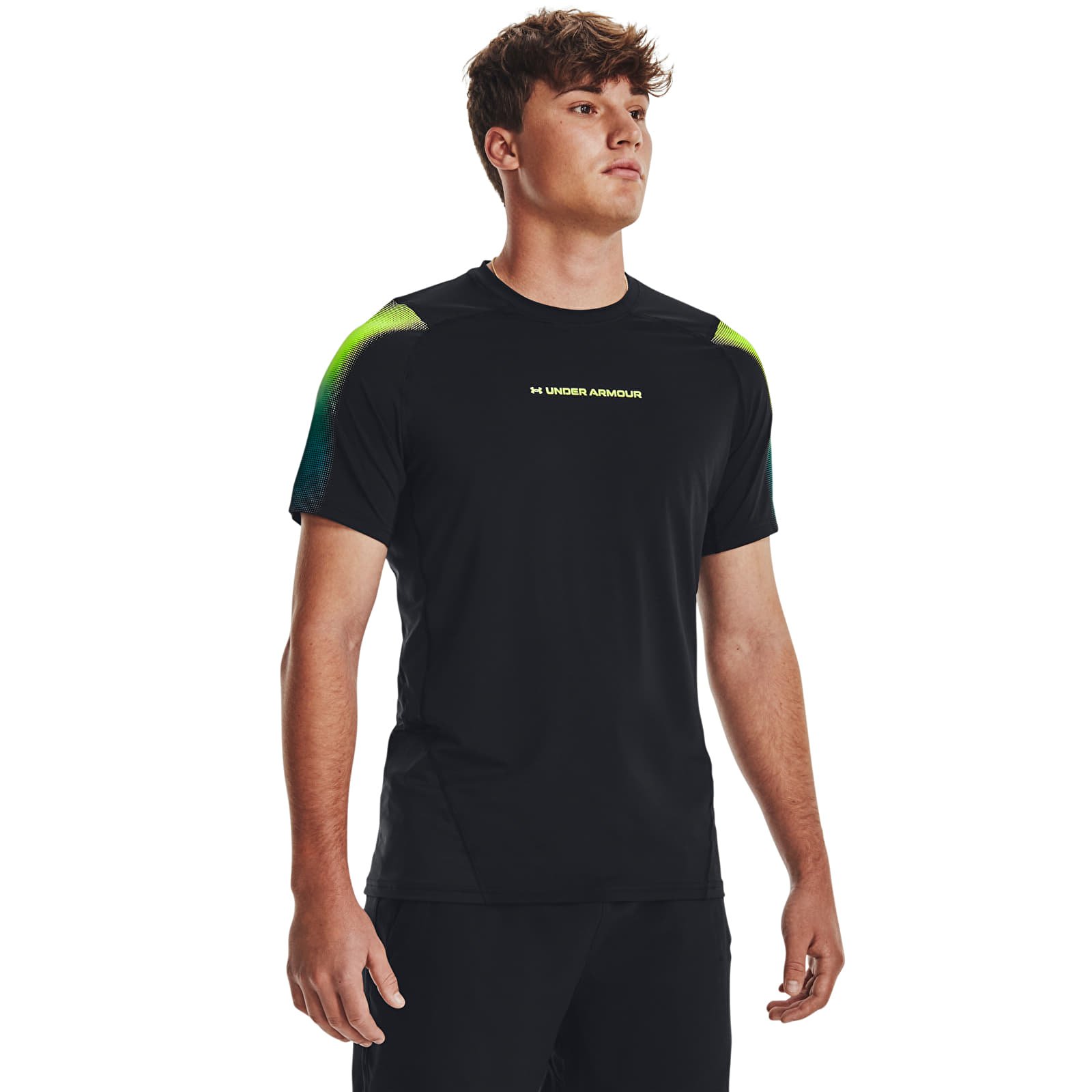 T-Shirts Under Armour Hg Armour Nov Fitted Ss Black