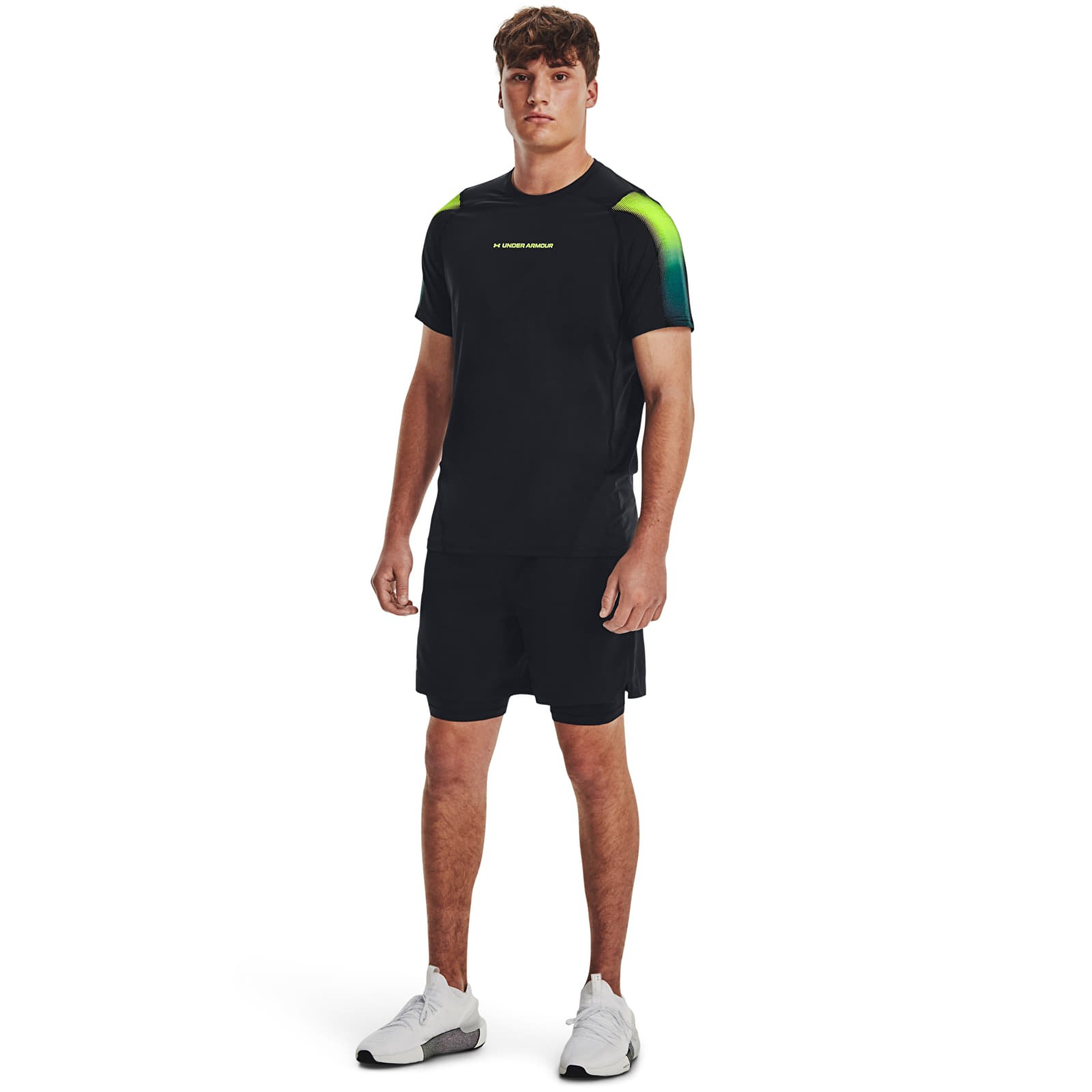 T-Shirts Under Armour Hg Armour Nov Fitted Ss Black