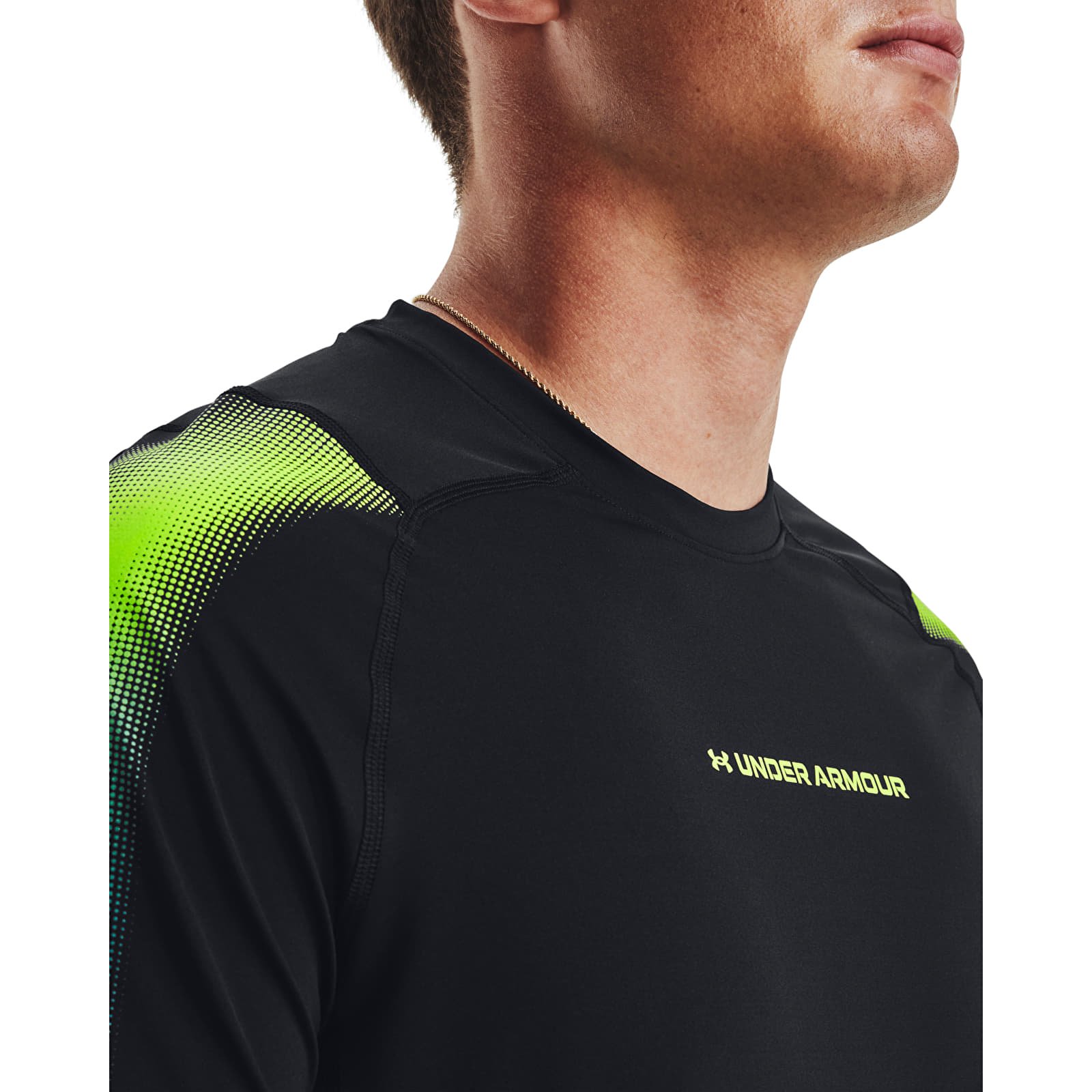 T-Shirts Under Armour Hg Armour Nov Fitted Ss Black