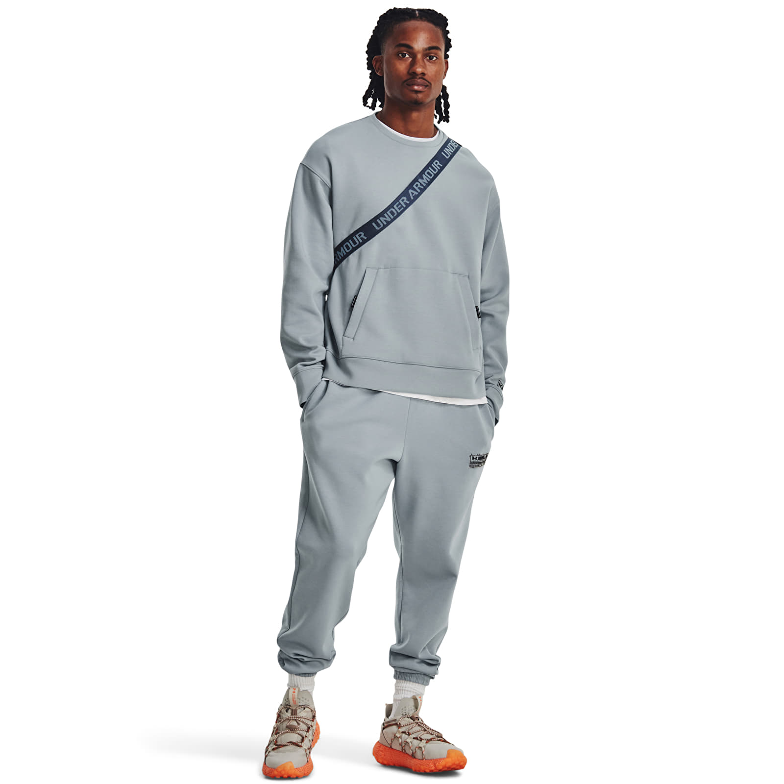Hoodies and sweatshirts  Under Armour Summit Knit Crew Blue