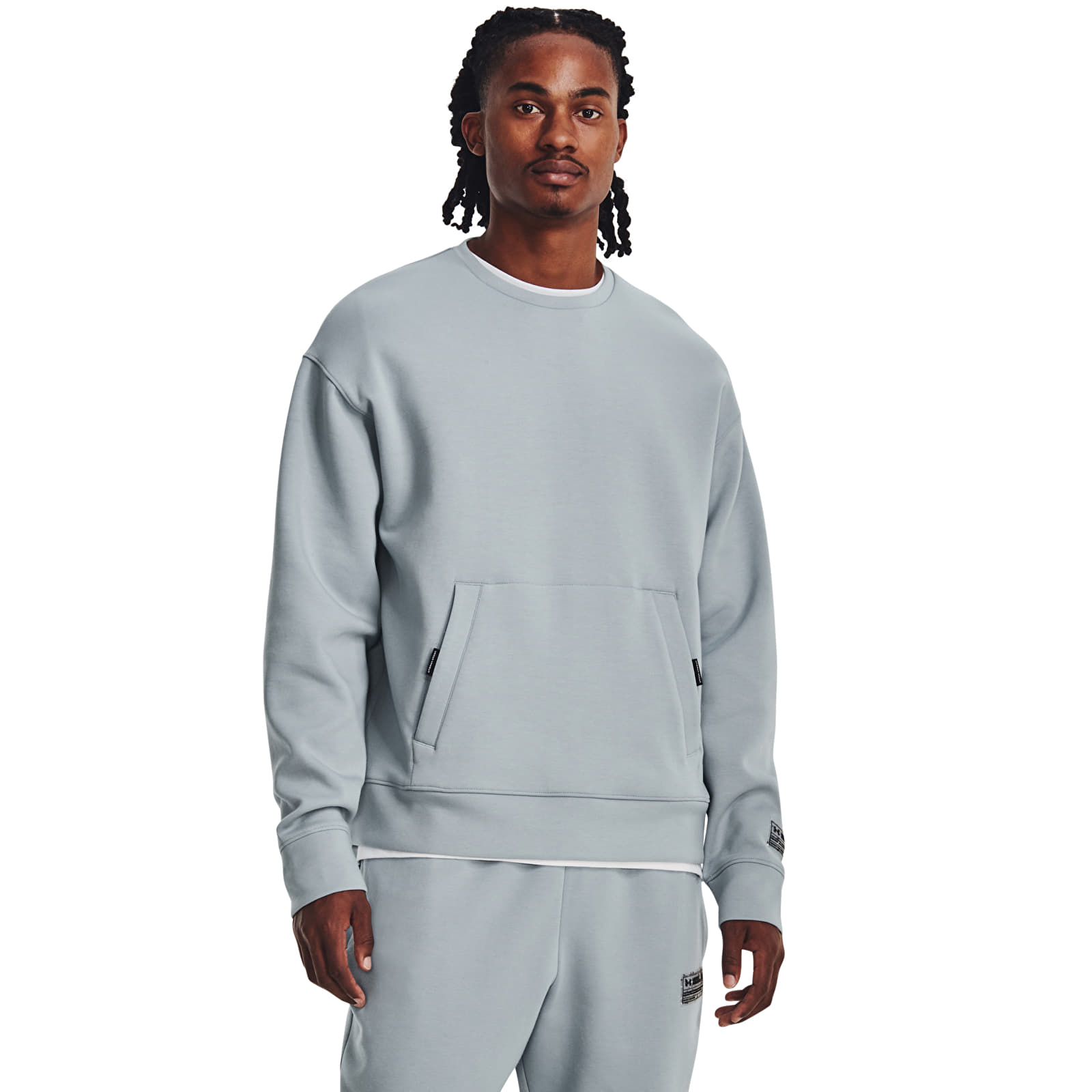 Hoodies and sweatshirts  Under Armour Summit Knit Crew Blue