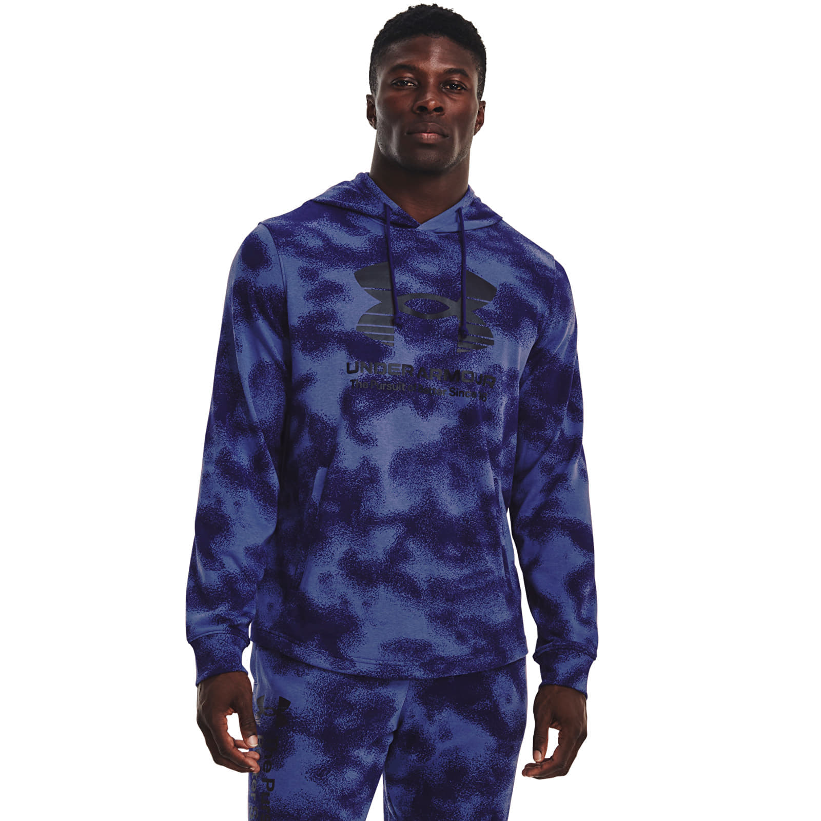 Sweat-shirt Under Armour Rival Terry Novelty Hd Blue S