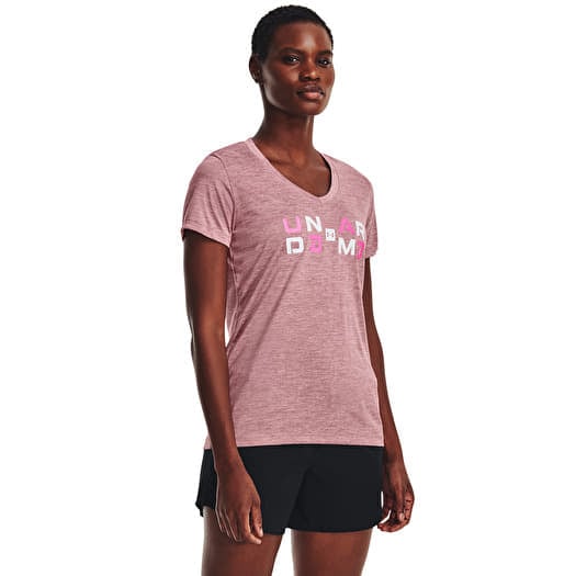 Tričko Under Armour Tech Twist Graphic Ssv Pink