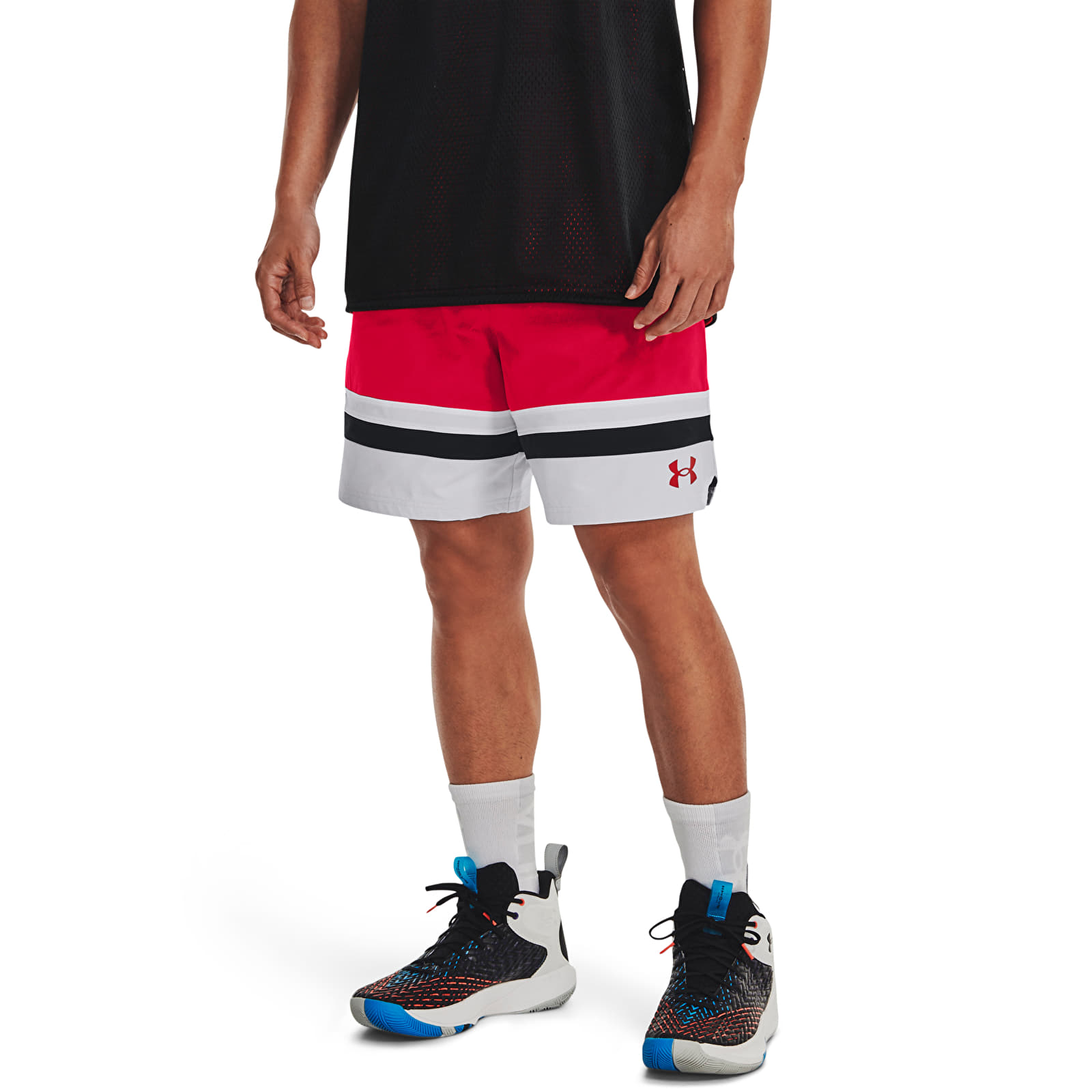 Šortky Under Armour Baseline Woven Short Ii Red