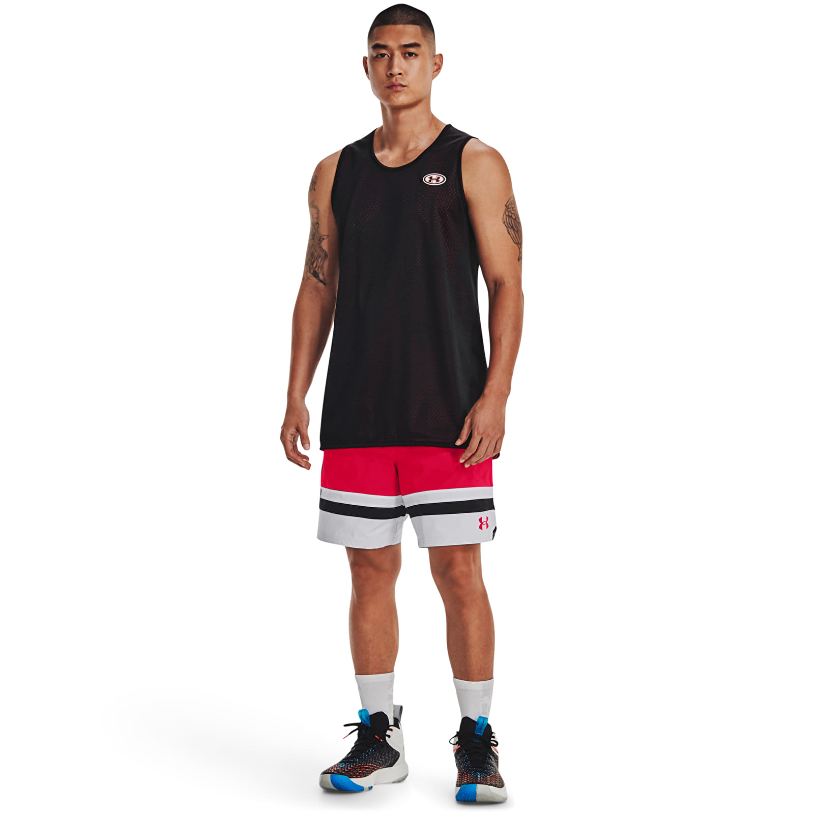 Šortky Under Armour Baseline Woven Short Ii Red