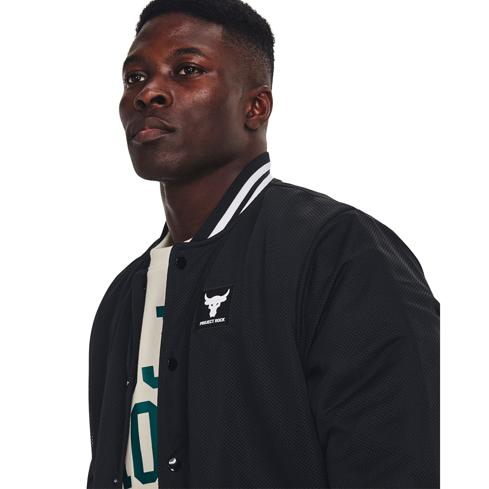 Under armour varsity jacket top
