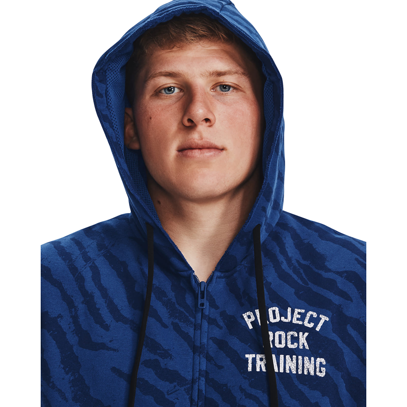 Sudaderas Under Armour Project Rck Rival Pt Sl Fz Tg Blue