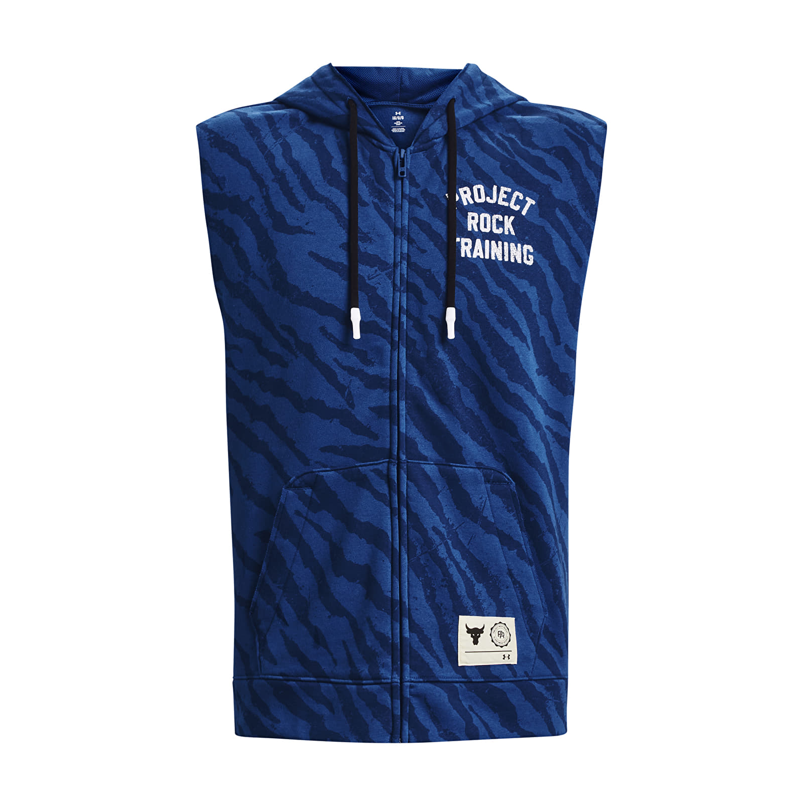 Sudaderas Under Armour Project Rck Rival Pt Sl Fz Tg Blue